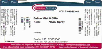 Saline Mist 0.65% (D37b05cd 155b 4ac6 9892 7c82d2f65b5f 01)