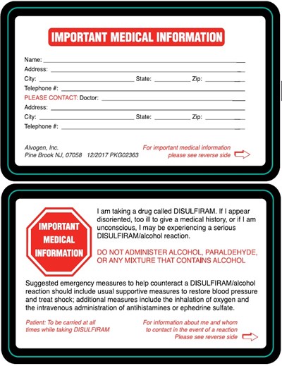 Patient Info Card