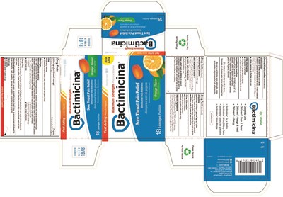 Bactimicina Lozenges (Bactimicina Lozenges Box 2021a)