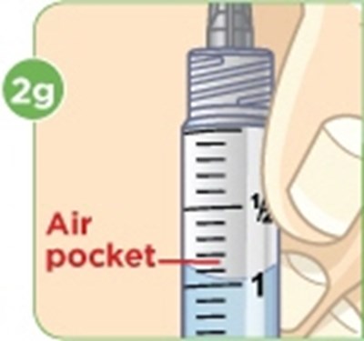 Check For Air Pockets (Myalept 25)