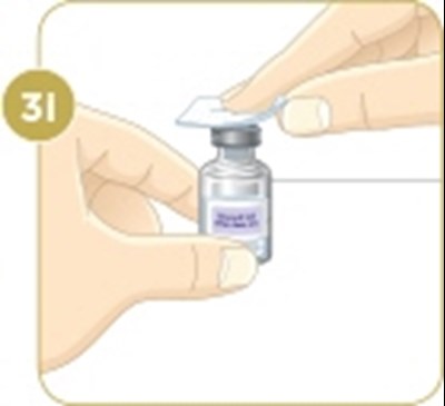 Clean Vial Top (Myalept 47)