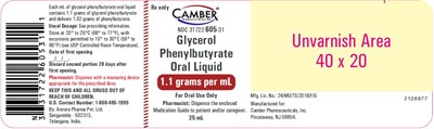 Glycerolphenylbutyratecontainerlabel (Glycerolphenylbutyratecontainerlabel)