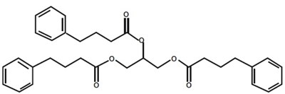 Glycerolphenylbutyratestructure (Glycerolphenylbutyratestructure)