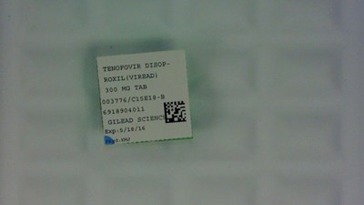 6918904011.jpg Tenofovir Disoproxil 300 mg tablet label - 6918904011