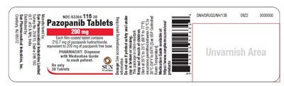 spl-pazopanib-200 mg-label 1 - spl pazopanib 200mg label1