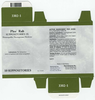 Principal Display Panel (10 Suppositories Carton)
