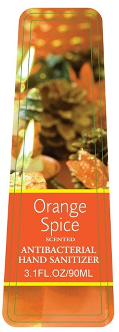Handsanitizerlabel (Orangespice)