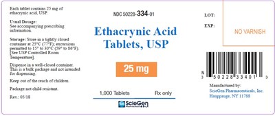 Principal Display Panel (1,000 Tablet Bottle Label)