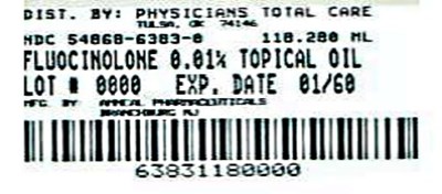 Image Of Package Label (6383)