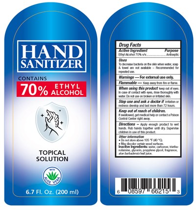 Principal Display Panel (200 ml Bottle Label)
