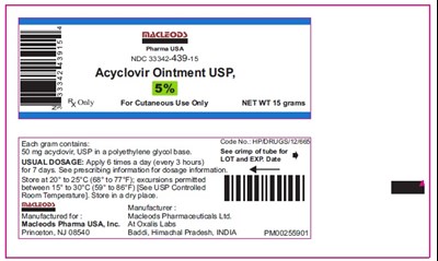 acyclovir tube 15gm