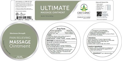 Label - Label Clinic UltimateMassageOintment 24909 759