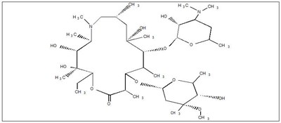 Chemical Structure (Azithromycin 01)