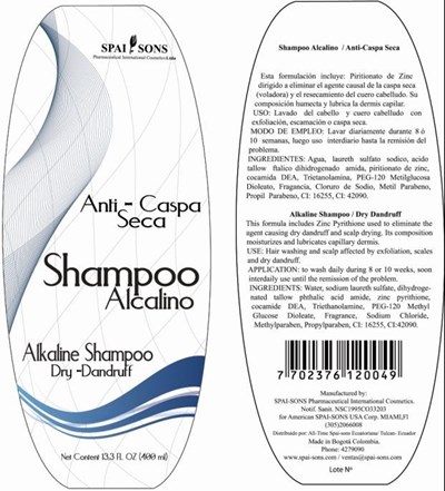 Image Of The Label (Shampooalcalino)
