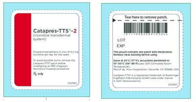 tn-catapres-02-ptch.jpg PRINCIPAL DISPLAY PANEL - 0.2 mg Patch Pouch Label - tn catapres 02 ptch