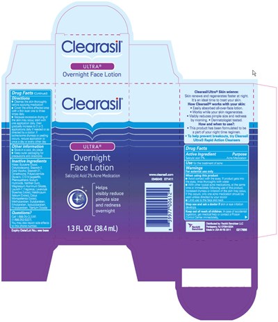 PRINCIPAL DISPLAY PANEL - 38.4 mL Tube Carton - clearasil ultra 01