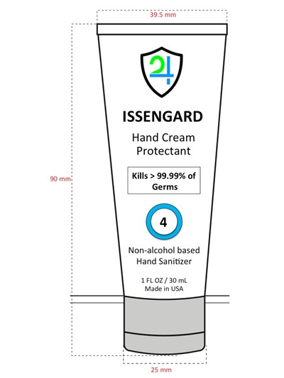 FDA-Issengard-frontlabel.jpg Issengard 1 oz front label - FDA Issengard frontlabel