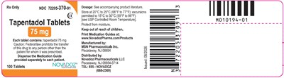 Tapentadol-tabs-75-mg-100s-cntr-lbl (Tapentadol Tabs 75 mg 100s Cntr Lbl)