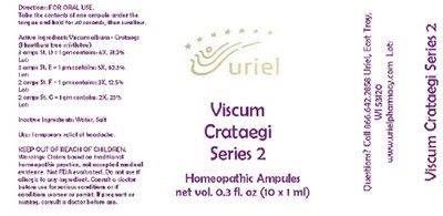 Viscumcrataegiiscucinseries2ampules