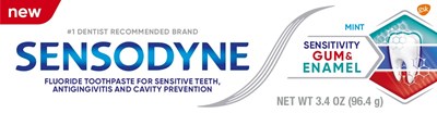 Sensodyne Sensitivity Gum &amp; Enamel Mint 3.4 Oz Carton (Image 01)