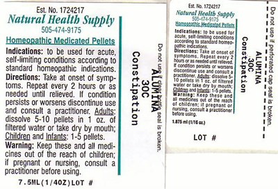 Constipation Label (Nhs Constipation)
