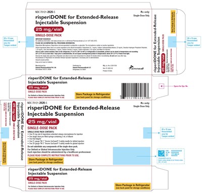 250 (Risperidone For Extended Release Injectable Suspen 63)