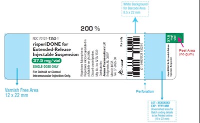 375 (Risperidone For Extended Release Injectable Suspen 64)