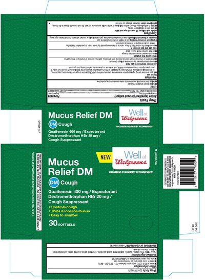 PRINCIPAL DISPLAY PANEL - 30 Softgels Blister Pack Carton - mucus 01