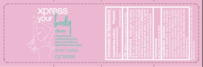 PRINCIPAL DISPLAY PANEL - 50 ml Bottle Label - cyzone 01