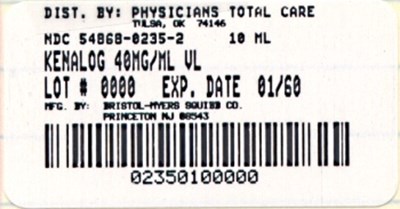 Image Of Package Label (0235)