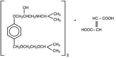Chemical Structure (Bisoprolol Str)