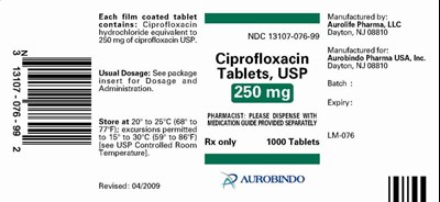 Package Label.principal Display Panel (250 MG (1000 TABLETS BOTTLE))