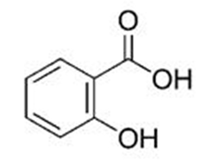 Chemical Structure - salicylic 01