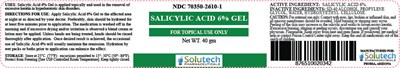 PRINCIPAL DISPLAY PANEL - 40 gm Jar Label - salicylic 02