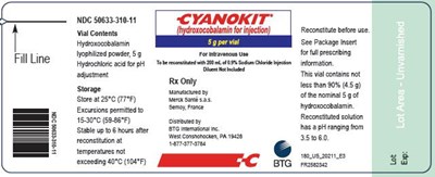 Principal Display Panel - 250 mL Vial Label - cya06 0014 03