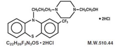 Structure (Fluphenazine Hydrochloride Injection Usp Figure 1)