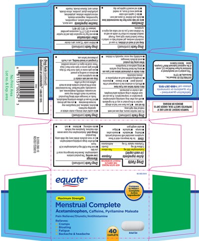 Equate 44-390 - menstrual complete 1