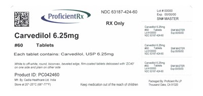 Carvedilol 6.25mg (Carvediloltablets Figure 04)