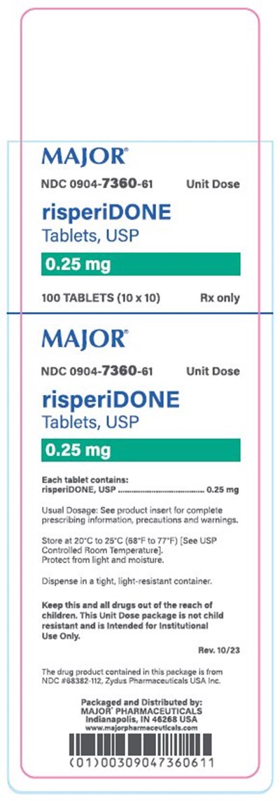 Carton label 0.25 mg - image 01