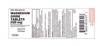 306 Magnesium Oxide 420mg 1