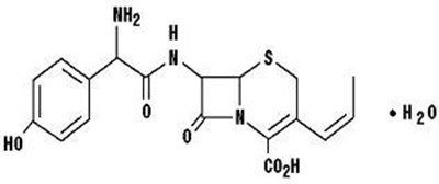 Chemical Structure (Cefprozil Str)