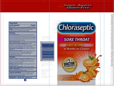 chloraseptic-spray-01.jpg Chloraseptic® Phenol/Oral Anesthetic SOOTHING CITRUS| 6 FL OZ (177 mL) - chloraseptic spray 01