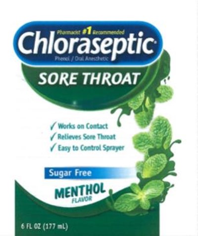 chloraseptic-spray-03.jpg Chloraseptic® Phenol/Oral Anesthetic MENTHOL Flavor| 6 FL OZ (177 mL) - chloraseptic spray 03