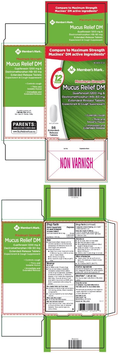 Principal Display Panel (1200 mg/60 mg Tablet Blister Pack Carton)