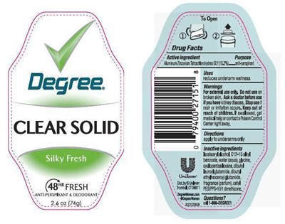 Degree Clear Solid Silky Fresh (Degreeclearsolidsilkyfreshpdp)