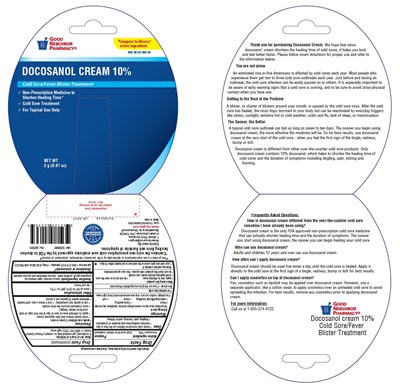 PACKAGE LABEL-PRINCIPAL DISPLAY PANEL - Tube Clamshell Blister Card label 10% (2 g Tube) - docosanol fig2