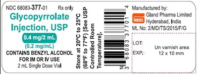Glycopyrrolate-spl-2ml-container-label (Glycopyrrolate Spl 2ml Container Label)