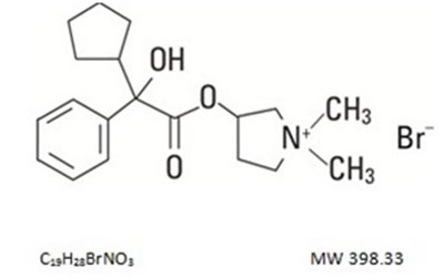 glycopyrrolate-spl-structural-formula - glycopyrrolate spl structural formula