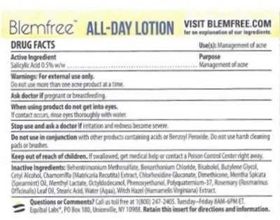 Equibal Blemfree1 Label (Equibal Blemfree1)
