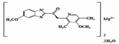structure - esomeprazole structure fig 1